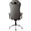 Кресло Kulik-System Monarch для руководителя, ортопедическое, цвет серый фото 5