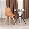 TETCHAIR TULIP (mod. 73-1) компл. 4 шт., пластик/экокожа, бежевый (Latte), ножки дерево фото 7