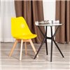 TETCHAIR TULIP (mod. 73-1) компл. 4 шт., пластик/экокожа, желтый (Yellow), ножки дерево фото 7