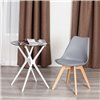 TETCHAIR TULIP (mod. 73-1) компл. 4 шт., пластик/экокожа, серый (Grey), ножки дерево фото 7