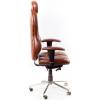 Кресло Kulik-System Grande для руководителя, ортопедическое, цвет коричневый фото 3