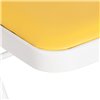 TETCHAIR FOLDER (mod. 3022G) складной, экокожа желтая, ножки белые фото 9