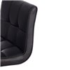 TETCHAIR BARBER (mod. KY711D) экокожа черный, основание хром фото 8