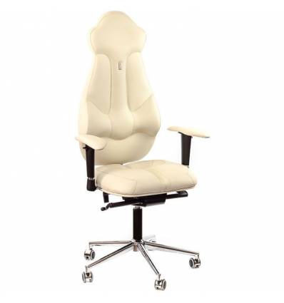 Кресло Kulik System Imperial для руководителя, ортопедическое, цвет песочный