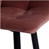 TETCHAIR CHILLY (mod.7095пб) ткань коралловый barkhat 15, ножки черные фото 8