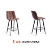 TETCHAIR CHILLY (mod.7095пб) компл. 2 шт., ткань коричневый barkhat 12, ножки черные фото 1