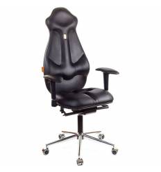 Кресло Kulik-System Imperial для руководителя, ортопедическое, цвет черный