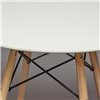 TETCHAIR CINDY NEXT (mod. 70-80 MDF) мдф/бук, D70х75см, белый/натуральный фото 3