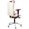 Кресло Kulik-System Elegance для опеаратора, ортопедическое с подголовником, цвет бело-красный фото 4