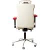 Кресло Kulik-System Elegance для опеаратора, ортопедическое с подголовником, цвет бело-красный фото 5