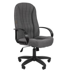 Кресло для руководителя CHAIRMAN 685 20-23 серый, ткань фото 1