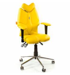 Кресло Kulik System Fly детское 8-14 лет, ортопедическое, цвет желтый