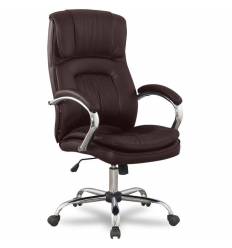 Офисное кресло College BX-3001-1/BROWN, экокожа, цвет коричневый фото 1