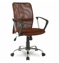 Кресло для оператора College H-8078F-5/Brown, сетка/ткань, цвет коричневый фото 1