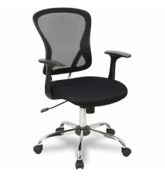 Кресло для оператора College H-8369F/Black, сетка/ткань, цвет черный фото 1
