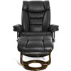 RELAX Zuel 7582W Black, кожа, цвет черный/темный орех фото 3