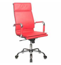 Кресло Бюрократ CH-993/RED для руководителя, цвет красный