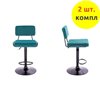 EVERPROF Bit Fabric Emerald (компл. 2 шт), ткань изумруд, основание черное фото 1