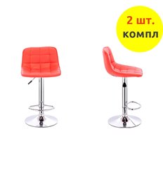 EVERPROF Cooper PU Red (компл. 2 шт), экокожа красная, основание хром фото 1