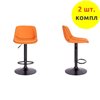 EVERPROF Smile Black PU Orange (компл. 2 шт), экокожа, цвет оранжевый, основание черное фото 1