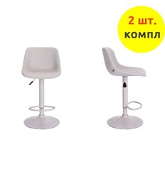 EVERPROF Smile Grey PU Grey (компл. 2 шт), экокожа, цвет серый, основание серое