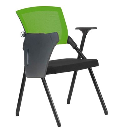 Riva Chair Seat M2001P с пюпитром зеленый/черный, сетка/ткань