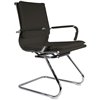 Riva Chair Hugo 6003-3EC черное, хром, экокожа фото 1