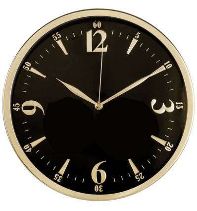 Часы Бюрократ WALLC-R25M настенные аналоговые, цвет черный