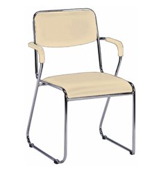 Стул офисный Riva Chair Nix Plus OMKL-04 Бежевый фото 1