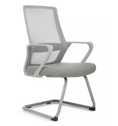 Офисное кресло Riva Chair Point 8325G Серый пластик/Светло-серый фото 1