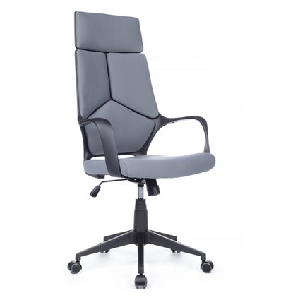 Riva Chair Iq Rv 8989 серое, черный пластик, ткань