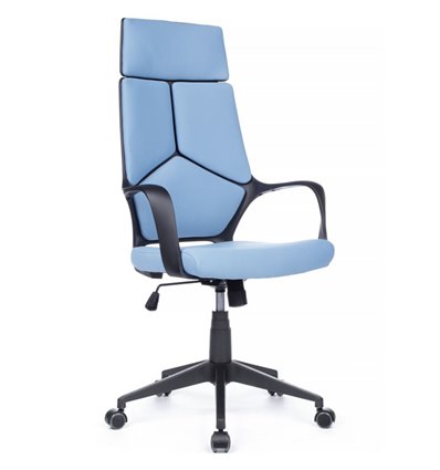 Riva Chair Iq Rv 8989 синее, черный пластик, ткань