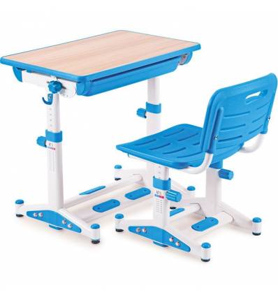 Комплект парта+стул Libao LK-11/BLUE детский, цвет синий