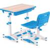 Комплект парта+стул Libao LK-11/BLUE детский, цвет синий фото 1