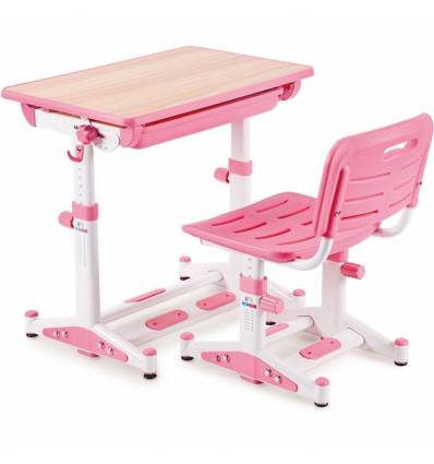 Комплект парта+стул Libao LK-11/PINK детский, цвет розовый
