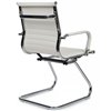 Riva Chair Hugo 6002-3E белое, хром, экокожа фото 4