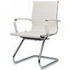 Riva Chair Hugo 6002-3E белое, хром, экокожа фото 8