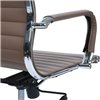 Riva Chair Hugo 6002-1SE коричневое, хром, экокожа фото 11