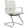 Riva Chair Hugo 6003-3E белое, хром, экокожа фото 1