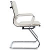 Riva Chair Hugo 6003-3E белое, хром, экокожа фото 3