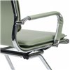 Riva Chair Hugo 6003-3E зеленое, хром, экокожа фото 10