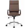 Riva Chair Hugo 6003-1SE коричневое, хром, экокожа фото 2