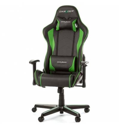 Кресло DXRacer OH/FL08/NE Formula Series, компьютерное, цвет черный/зеленый