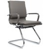 Riva Chair Hugo 6003-3E серое, хром, экокожа фото 1