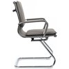 Riva Chair Hugo 6003-3E серое, хром, экокожа фото 3