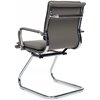 Riva Chair Hugo 6003-3E серое, хром, экокожа фото 6