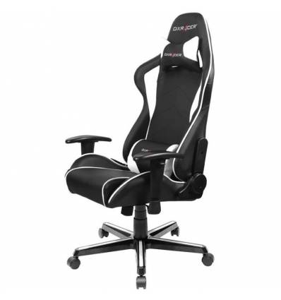 Кресло DXRacer OH/FL08/NW Formula Series, компьютерное, цвет черный/белый