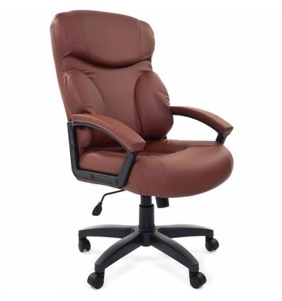 Кресло CHAIRMAN 435LT/BROWN для руководителя, цвет коричневый