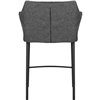 DOBRIN Lucas Counter LMN-1406-1 серая ткань, ножки черные фото 6