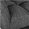 DOBRIN Lucas Counter LMN-1406-1 серая ткань, ножки черные фото 7